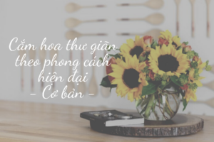 cắm hoa