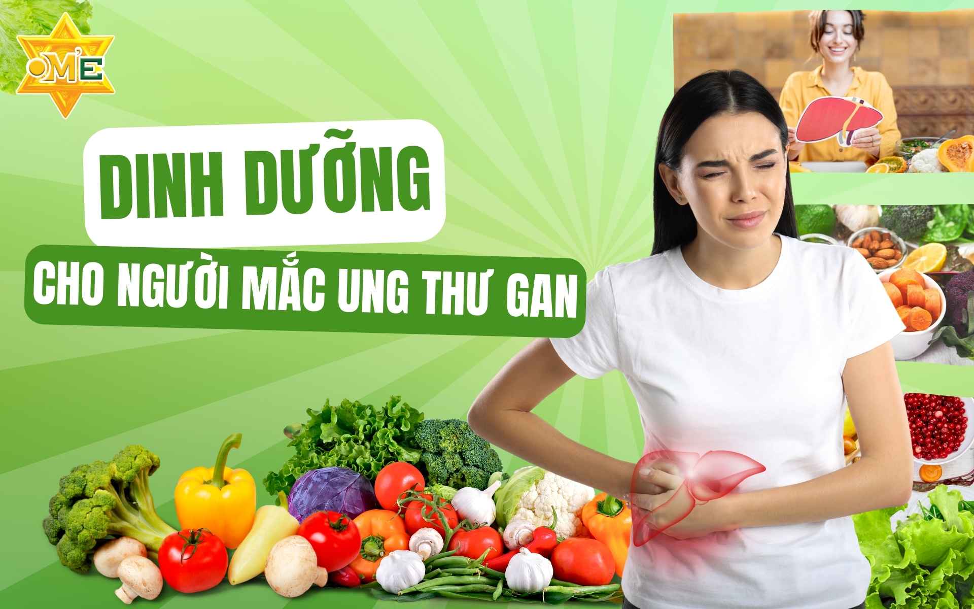 Dinh dưỡng cho người mắc ung thư gan