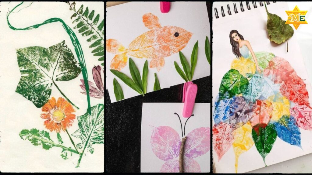 Tranh In Hoa Lá: Em Học Vui Cùng Tác Phẩm Nghệ Thuật Đầy Cảm Hứng