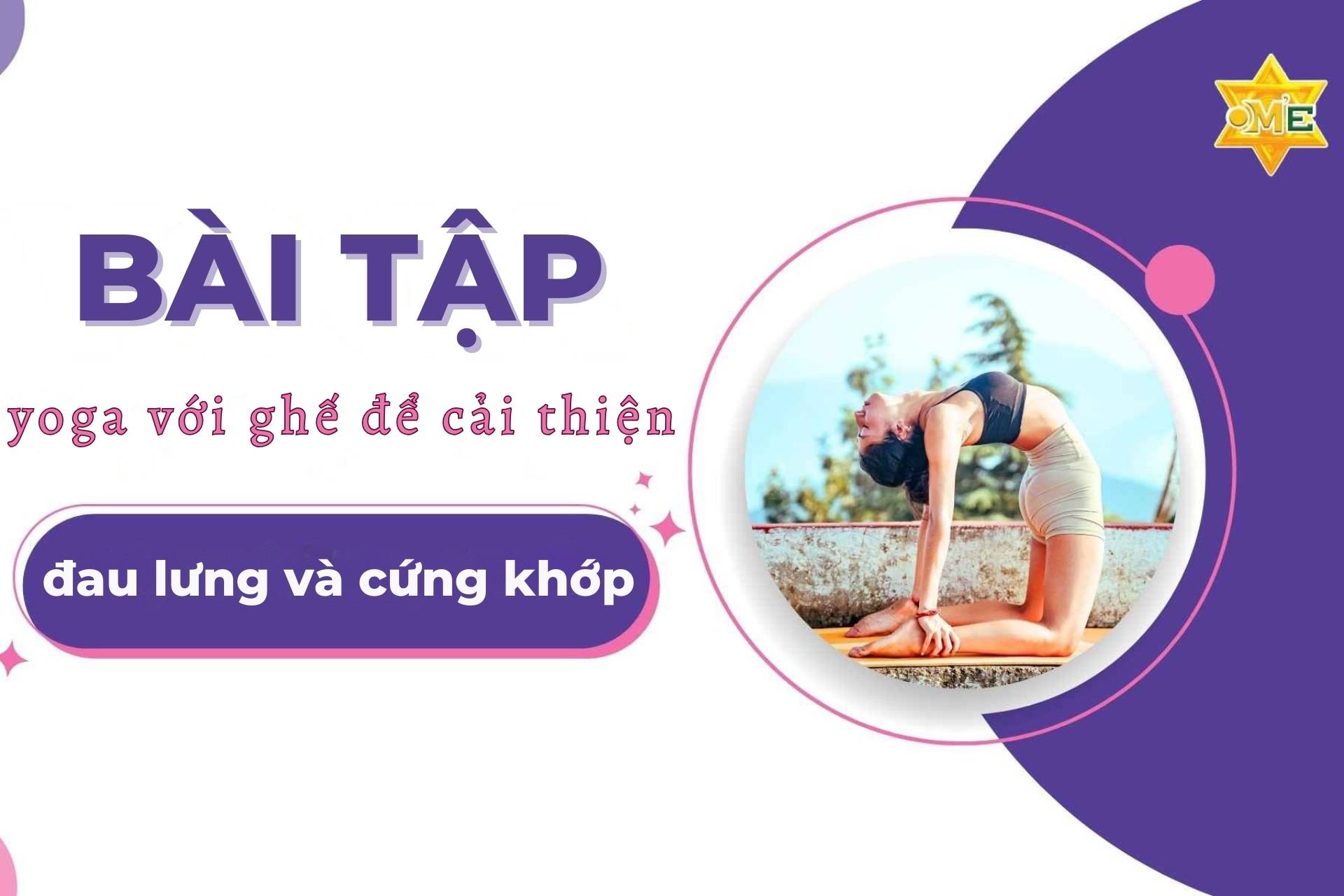 Bài tập yoga với ghế để cải thiện đau lưng và cứng khớp