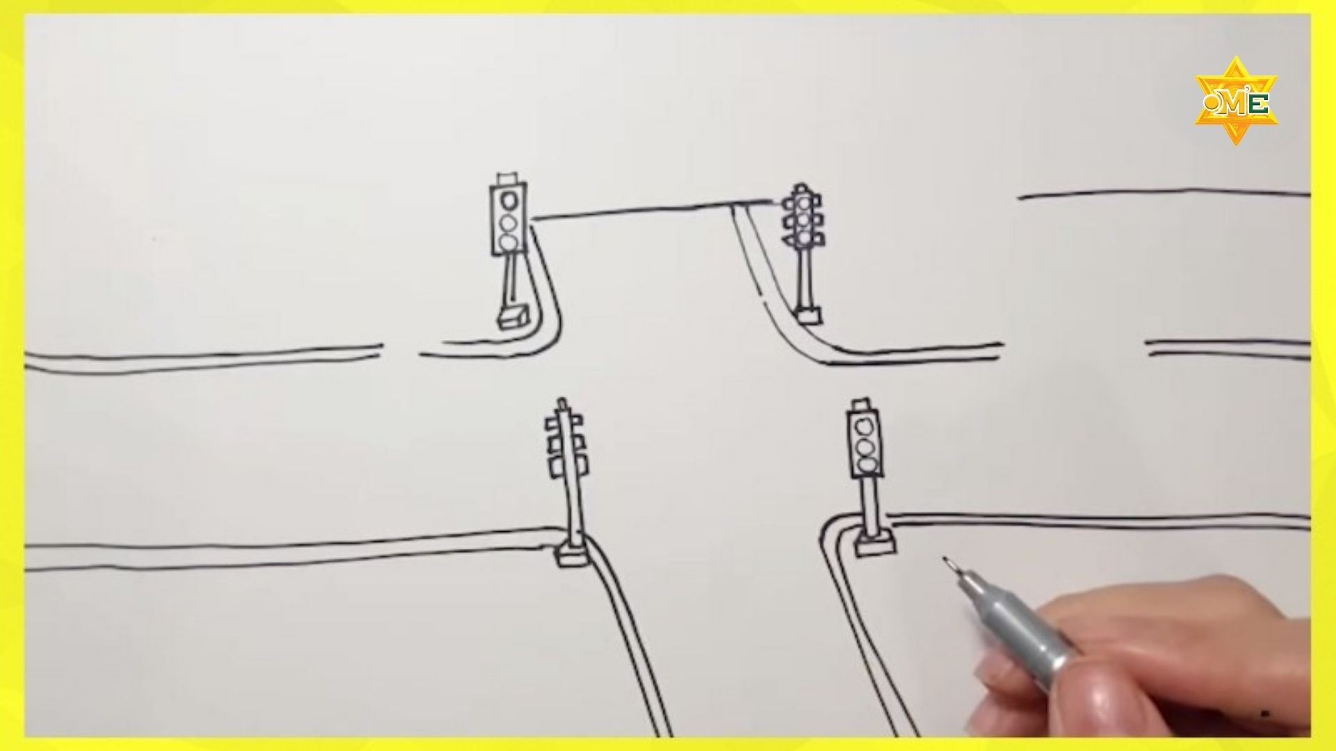 Bức Tranh Vẽ An Toàn Giao Thông