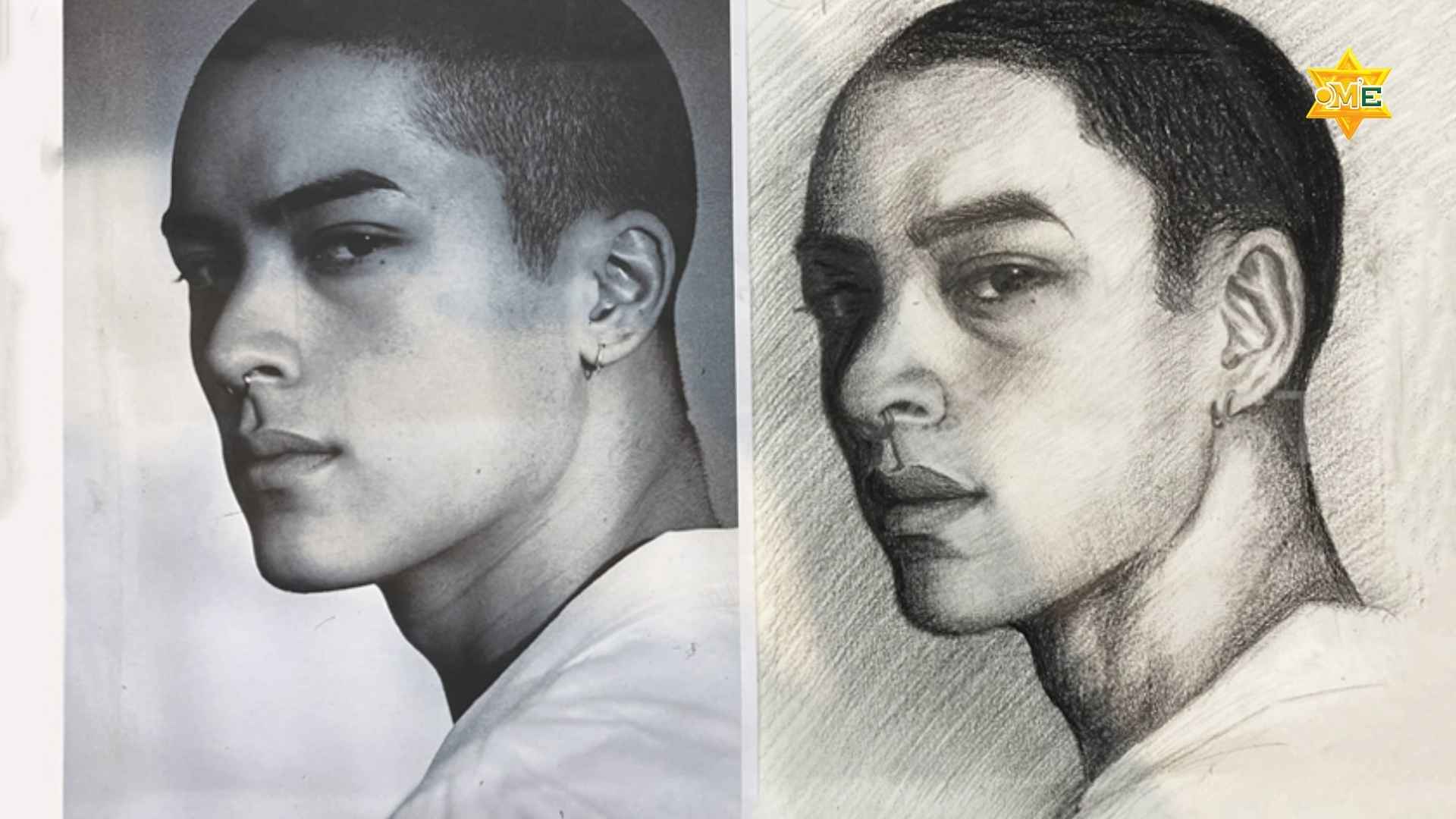 học vẽ chân dung