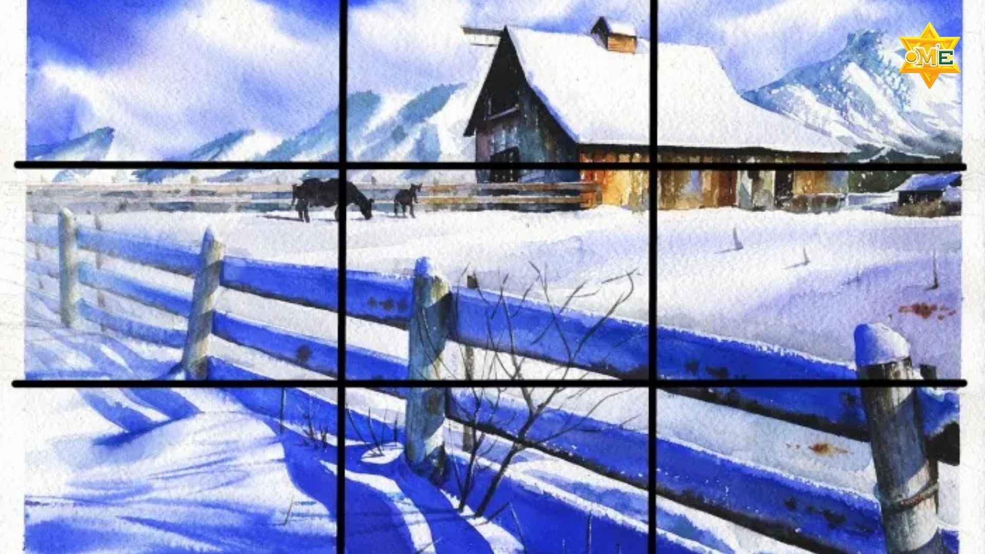 Cách Vẽ Bức Tranh Đơn Giản Phong Cảnh Quê Hương Đẹp