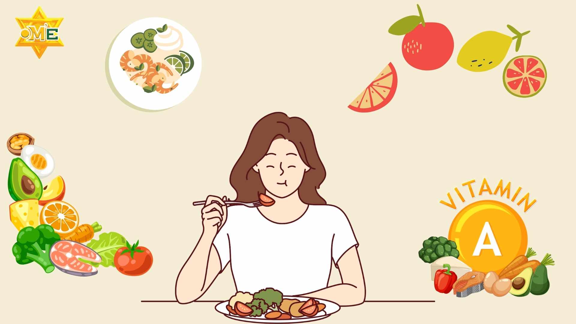 chế độ dinh dưỡng cho da mụn