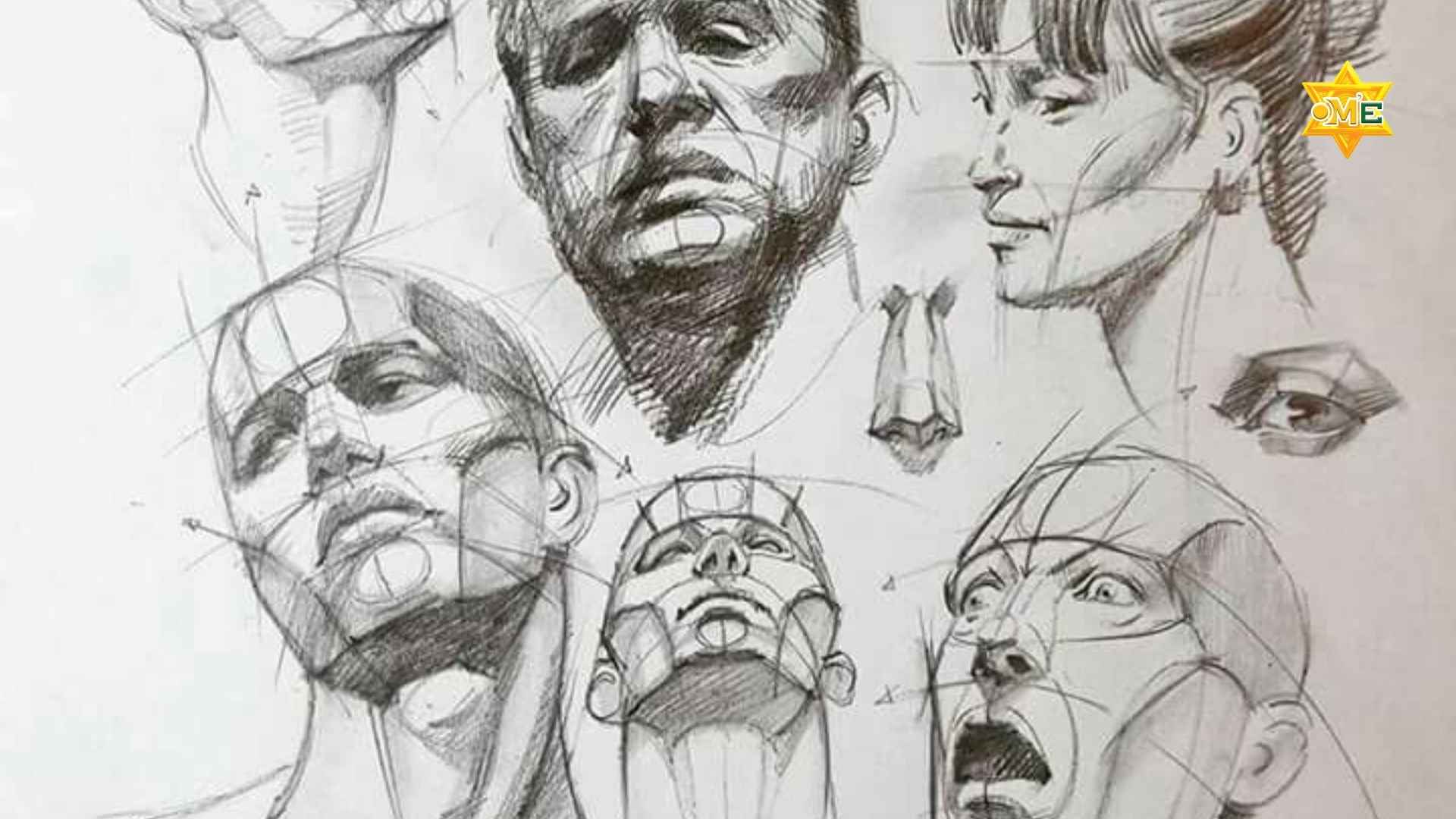 học vẽ chân dung