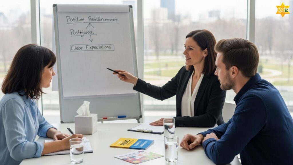 phụ huynh được hướng dẫn kỹ năng can thiệp hành vi cho trẻ ADHD