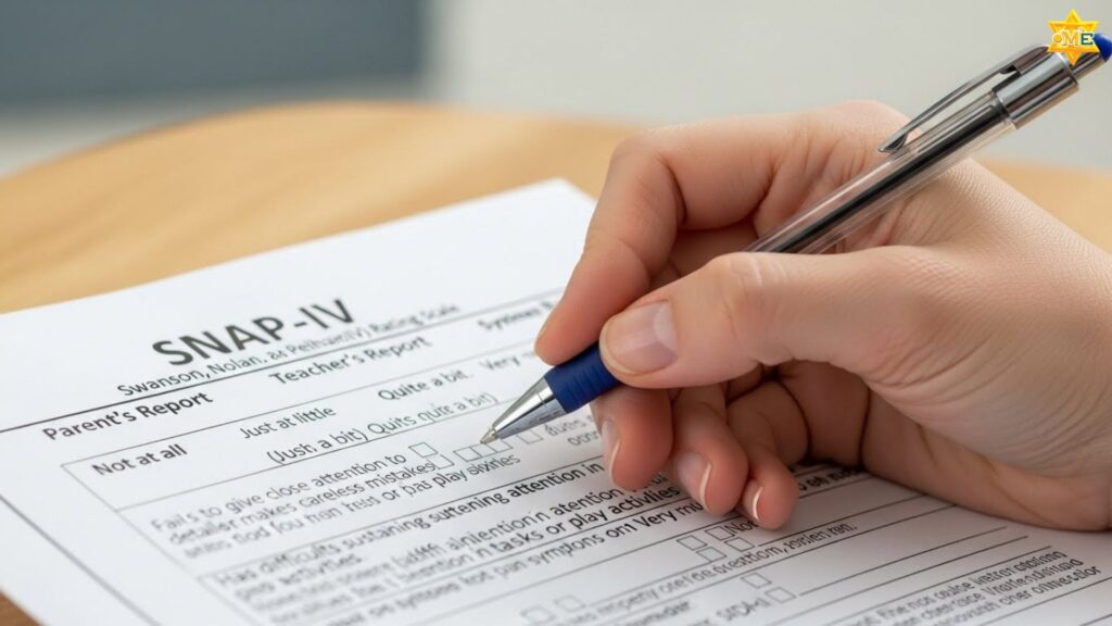 bài test SNAP-IV đánh giá tăng động giảm chú ý