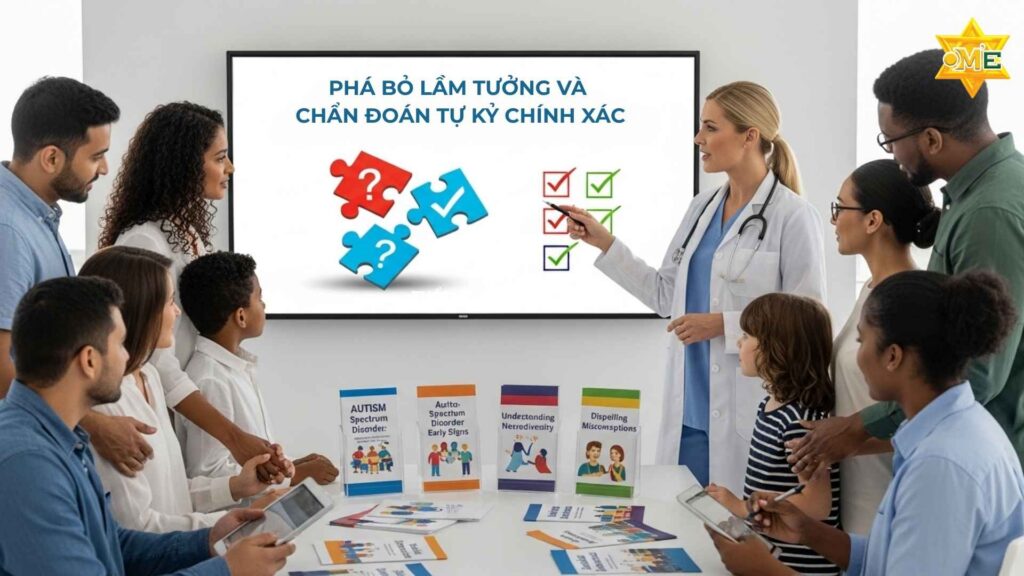 Phá bỏ quan niệm sai lầm và chẩn đoán tự kỷ đúng cách