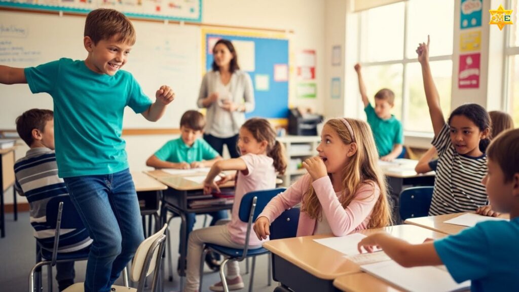 dấu hiệu ADHD nhóm tăng động và bốc đồng ở trẻ