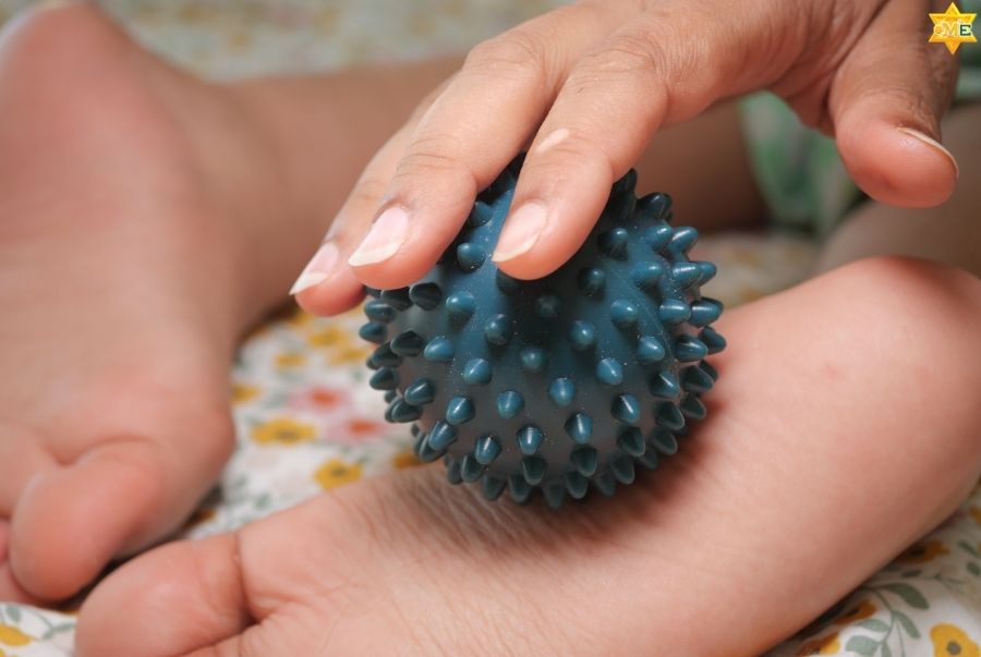 Day huyệt Thái Xung