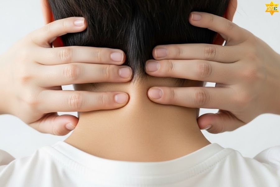 Xoa bóp vùng chẩm (Sau gáy)