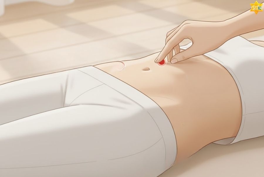 huyệt đạo ở bụng giúp đánh bay mỡ thừa