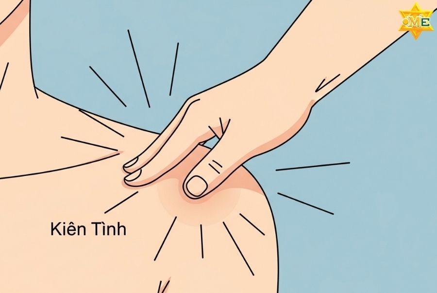 Cách bấm huyệt chữa đau vai gáy