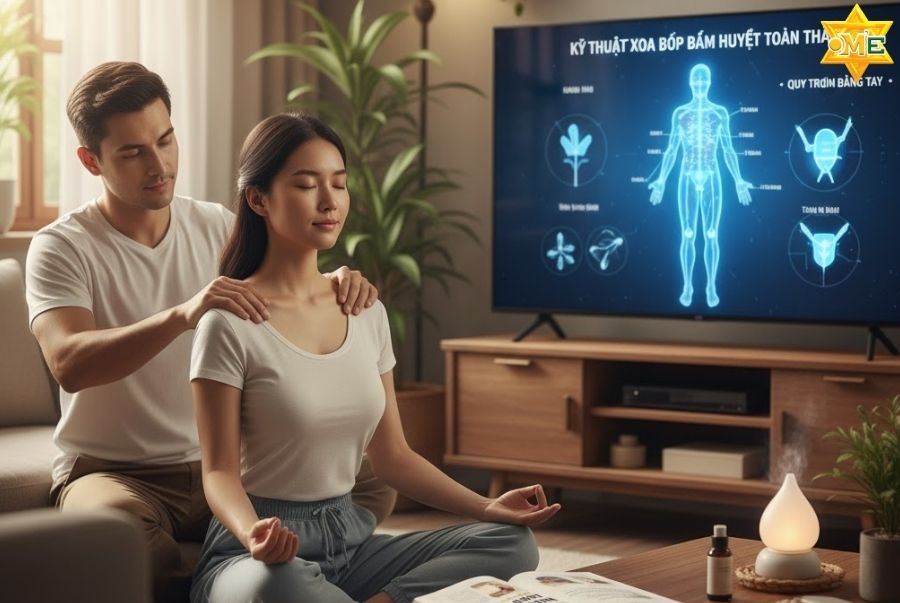 Lợi ích cốt lõi của xoa bóp bấm huyệt tại nhà