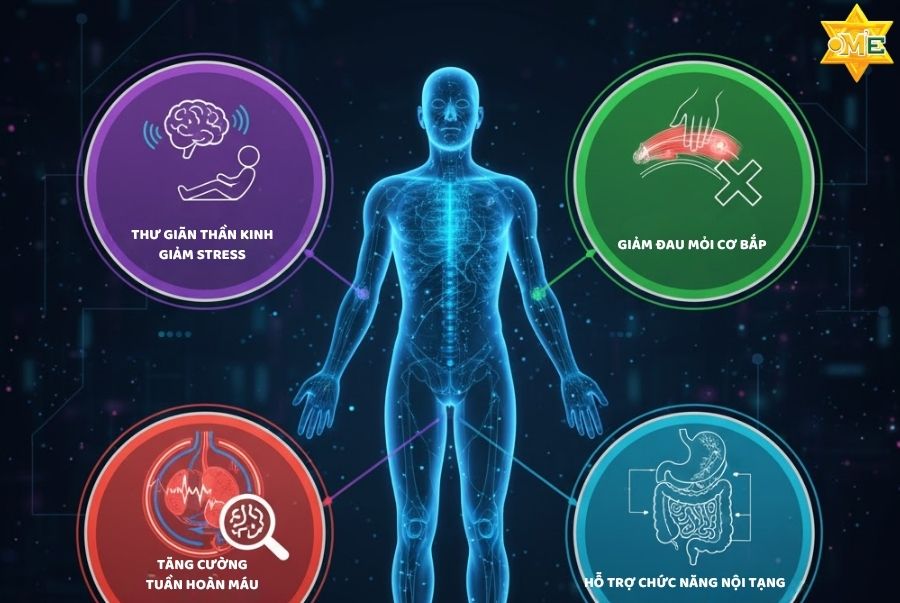 Hướng dẫn xoa bóp bấm huyệt bằng tay tại nhà