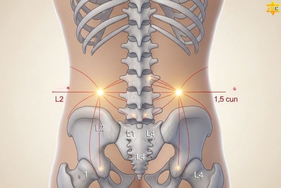 Top 3 huyệt đạo trấn phái trong cách bấm huyệt đau lưng