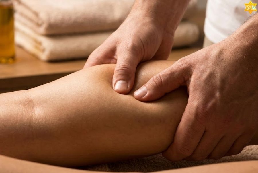 Hướng dẫn cách xoa bóp chân khi bị căng cơ tại nhà