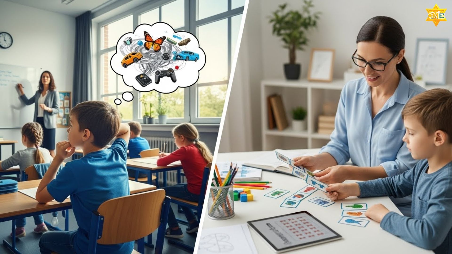 Nhận diện thể giảm chú ý ở trẻ ADHD