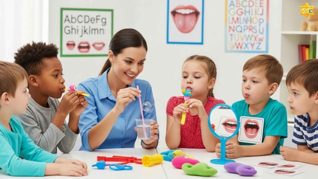 Bài tập vận động cơ miệng giúp trẻ phát âm rõ hơn