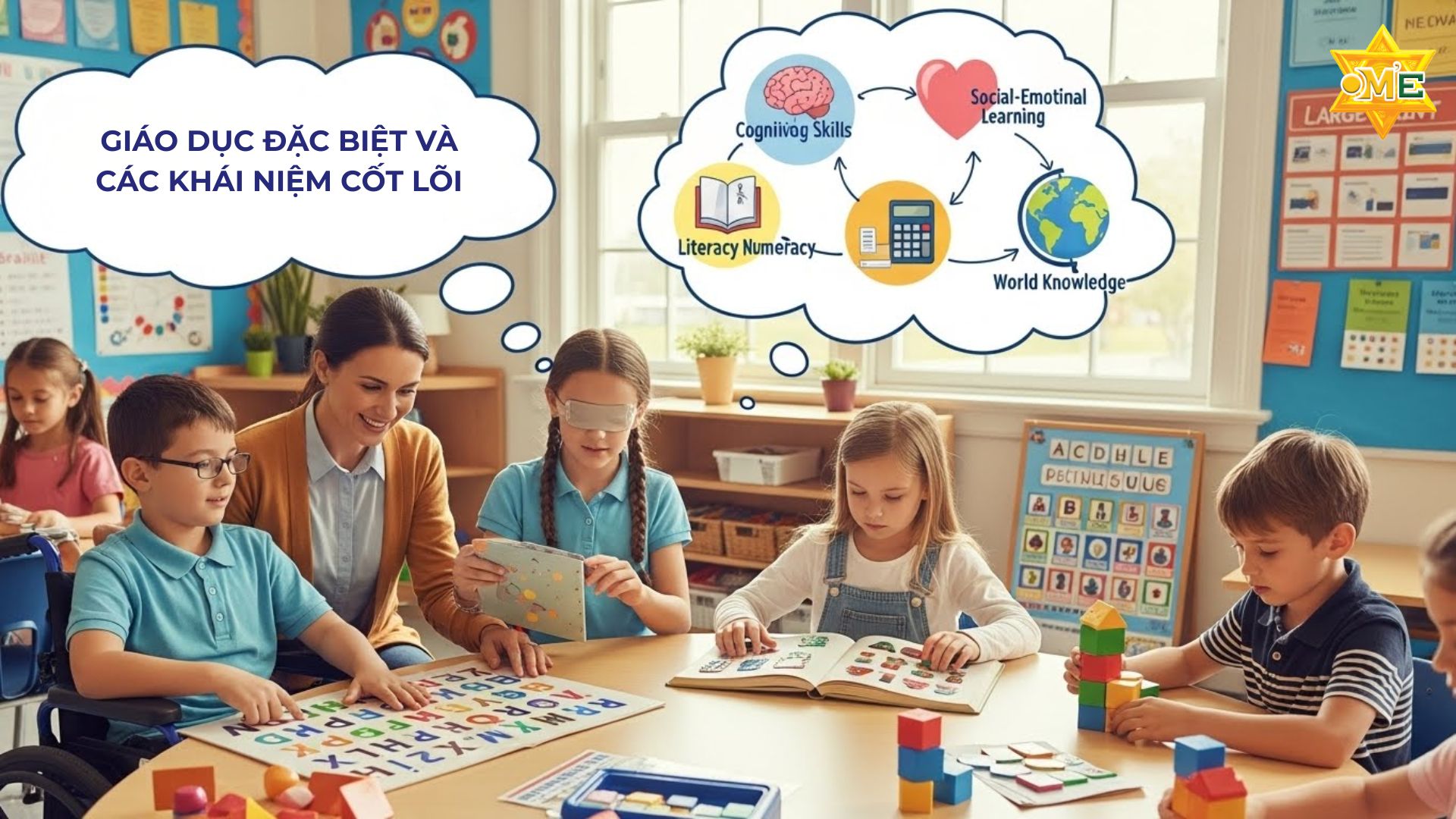 Khái niệm giáo dục đặc biệt dành cho ba mẹ