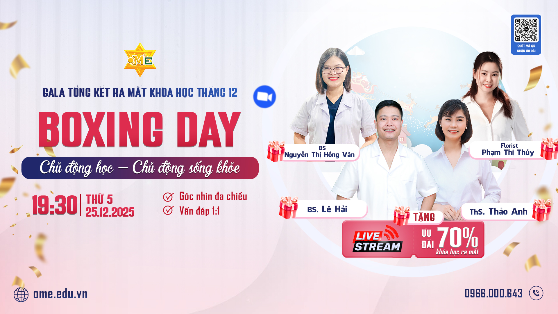 LỄ HỘI RA MẮT THÁNG 12 – LIVESTREAM TỔNG KẾT THÁNG GIÁNG SINH