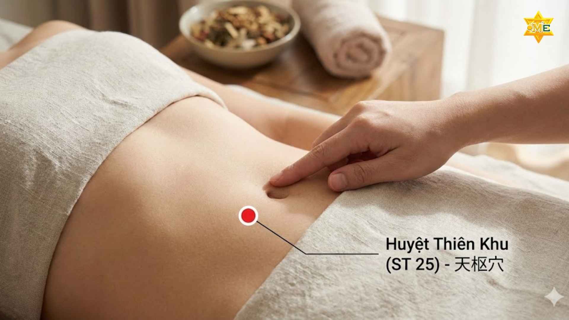 cách xác định huyệt trên bụng chuẩn y học cổ truyền