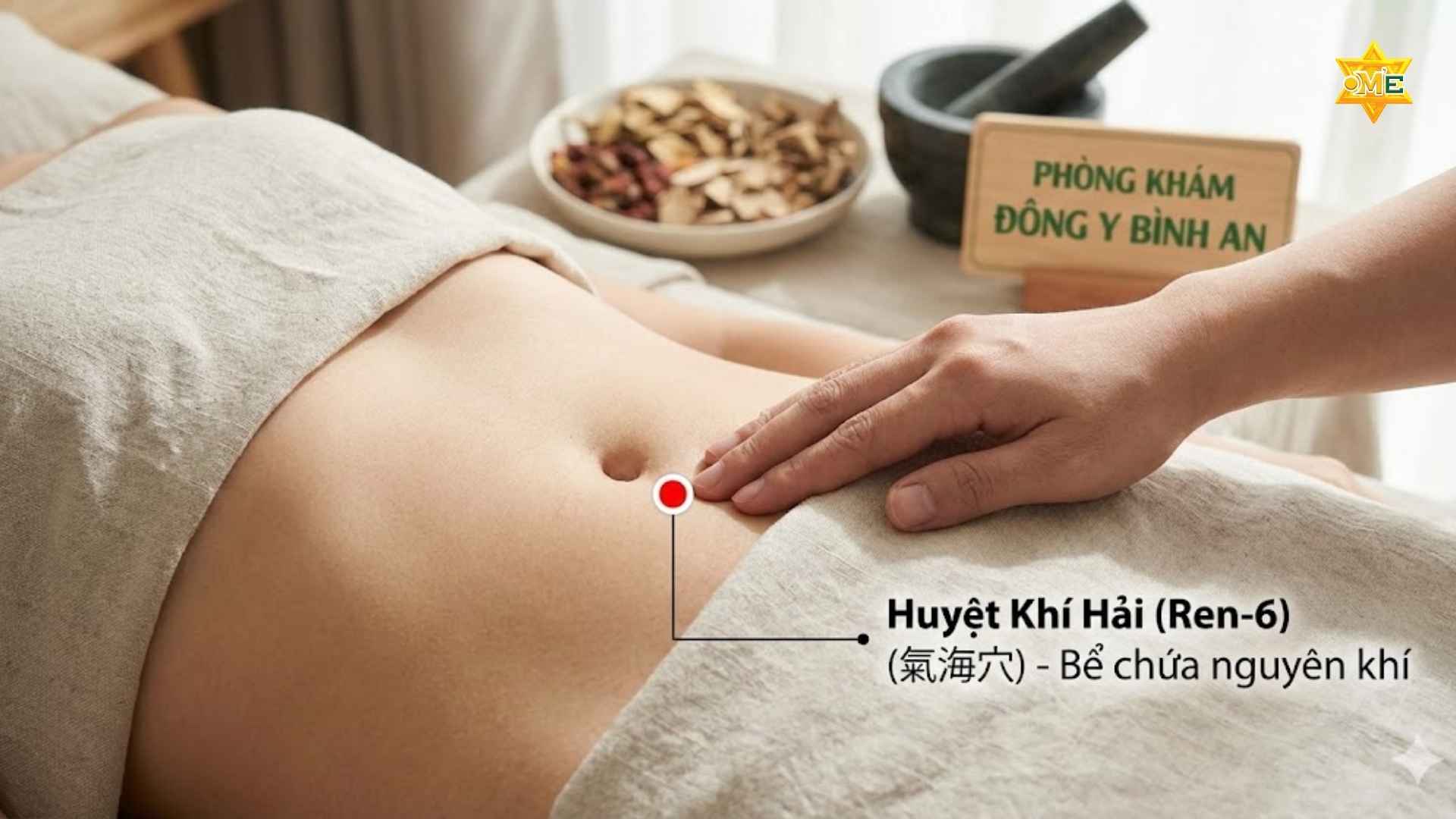 cách xác định huyệt trên bụng chuẩn y học cổ truyền