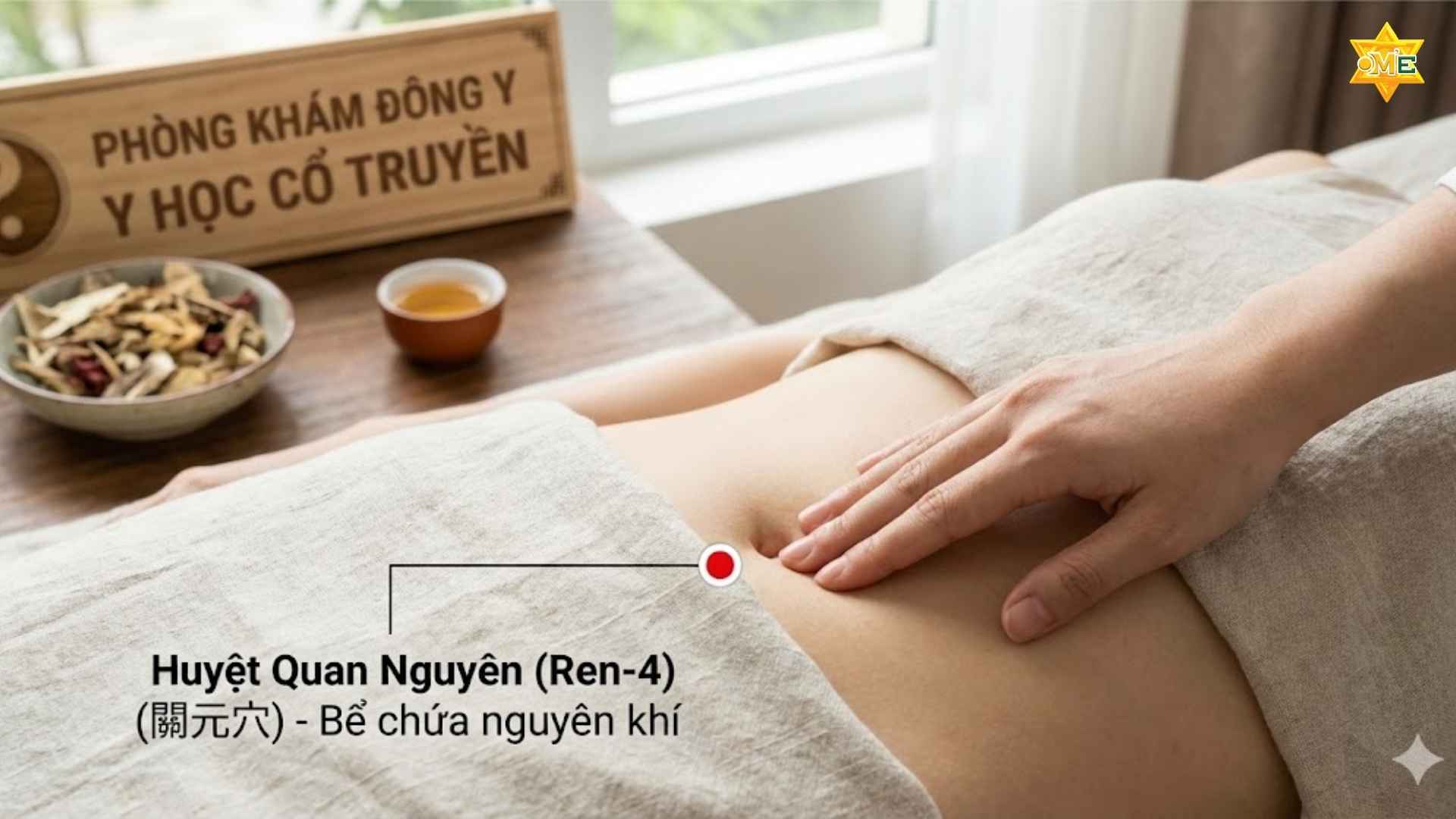 cách xác định huyệt trên bụng chuẩn y học cổ truyền