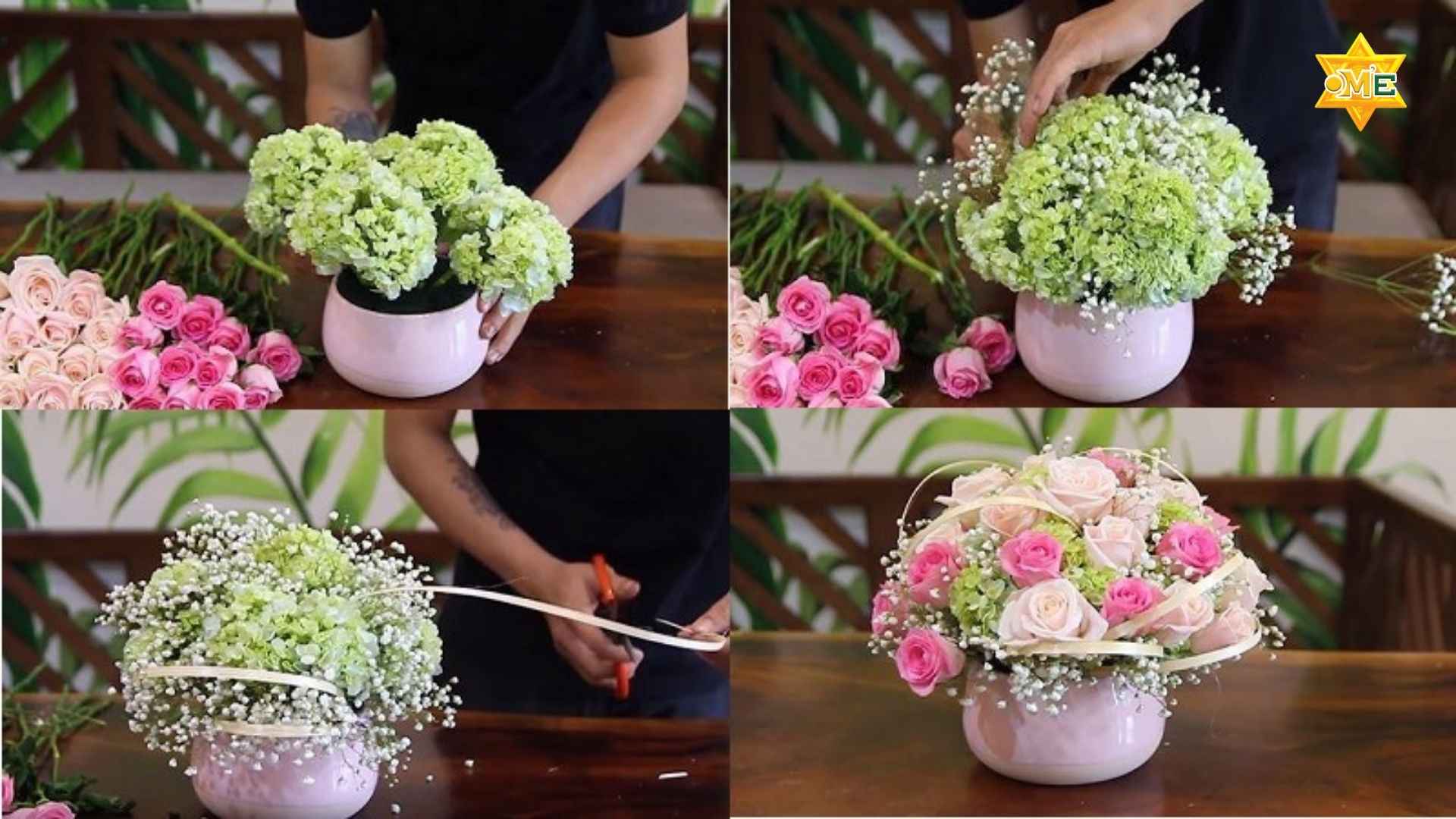 Cắm Hoa Binh – Giỏ