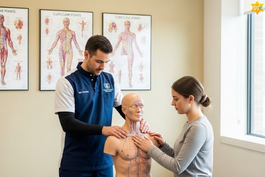 Hướng dẫn cách bấm huyệt chữa đau vai gáy tại nhà