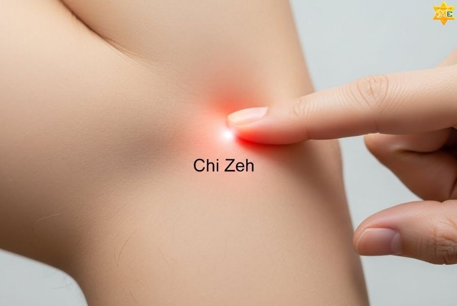 Huyệt Xích Trạch giúp tả nhiệt kinh Phế