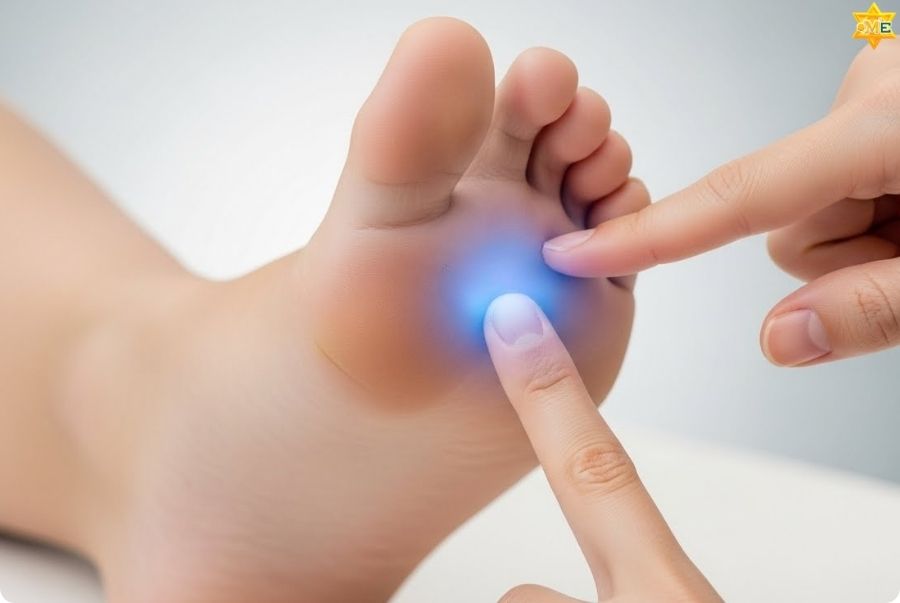 Huyệt Dũng Tuyền và Phục Lưu (Vùng chân)