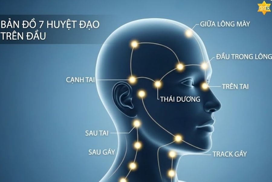Huyệt Ấn Đường