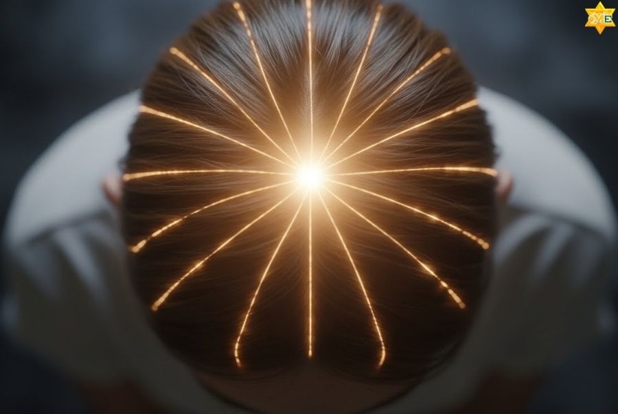 Cách Xác Định Huyệt Bách Hội trị đau đầu, mất ngủ