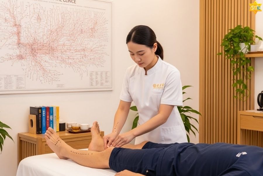 Hướng dẫn cách bấm huyệt Túc Tam Lý chuẩn xác