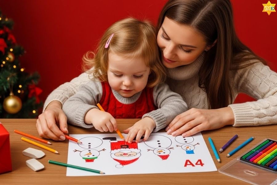 Tổng hợp 10+ cách vẽ Giáng Sinh đơn giản, cute và đẹp nhất cho bé