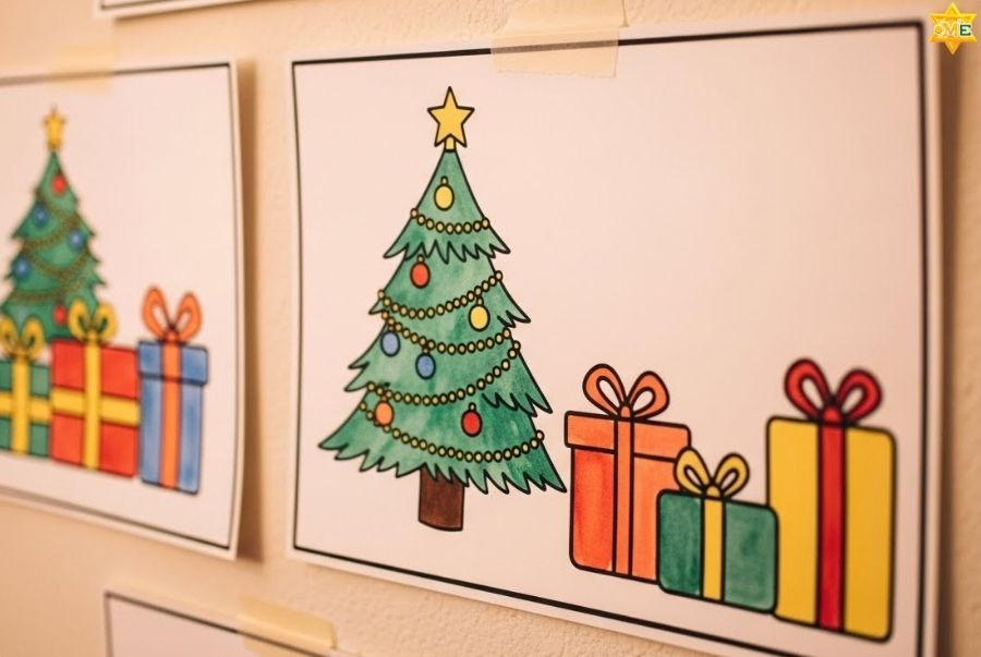 Gợi ý thêm các ý tưởng tranh về Giáng Sinh đẹp khác