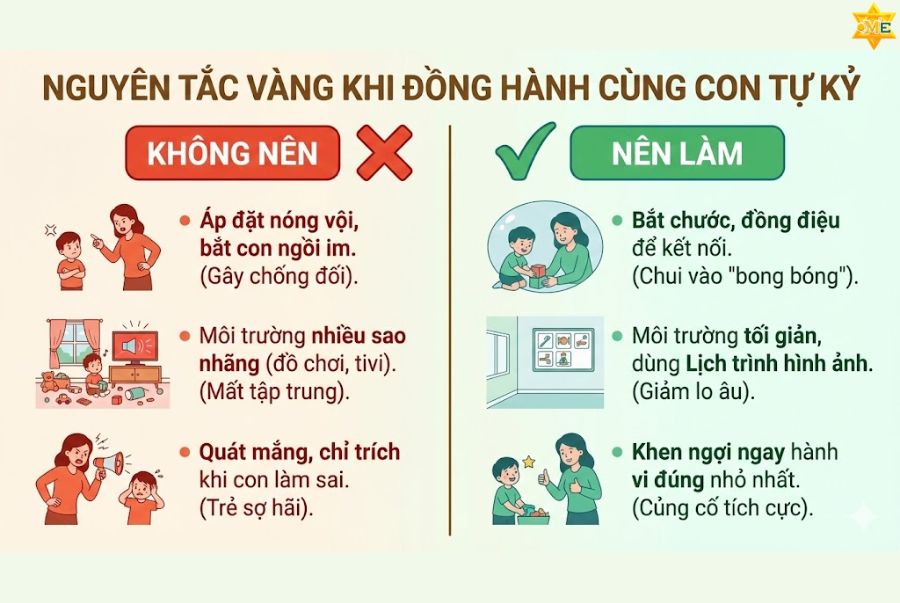 Phương pháp dạy trẻ tự kỷ chậm nói