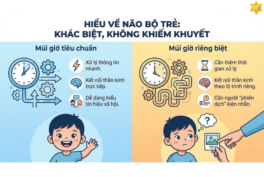 Cảm xúc non nớt và sự ngây thơ quá mức