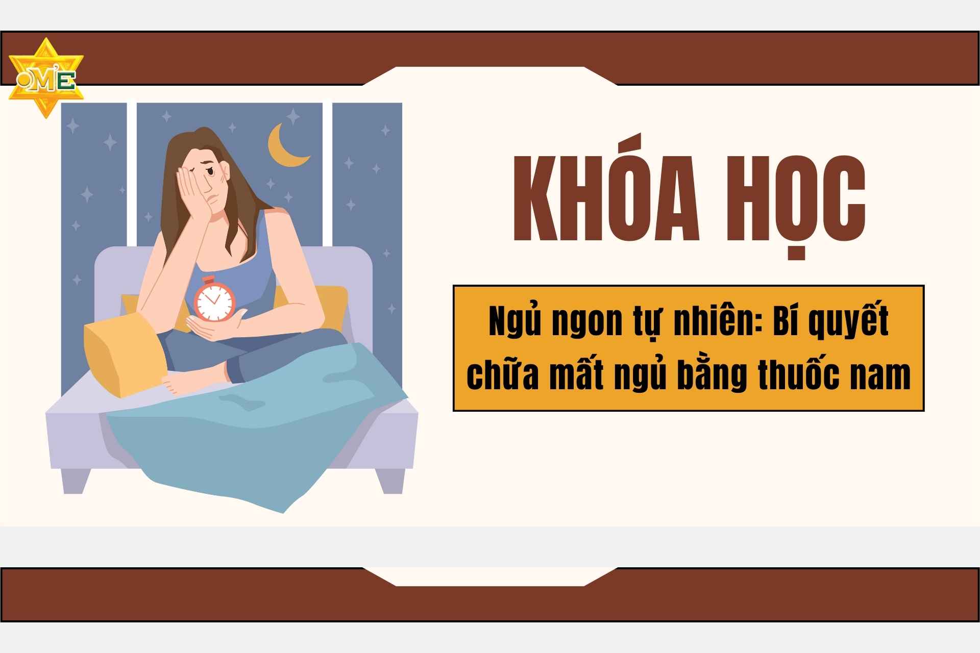 Ngủ ngon tự nhiên: Bí quyết chữa mất ngủ bằng thuốc nam