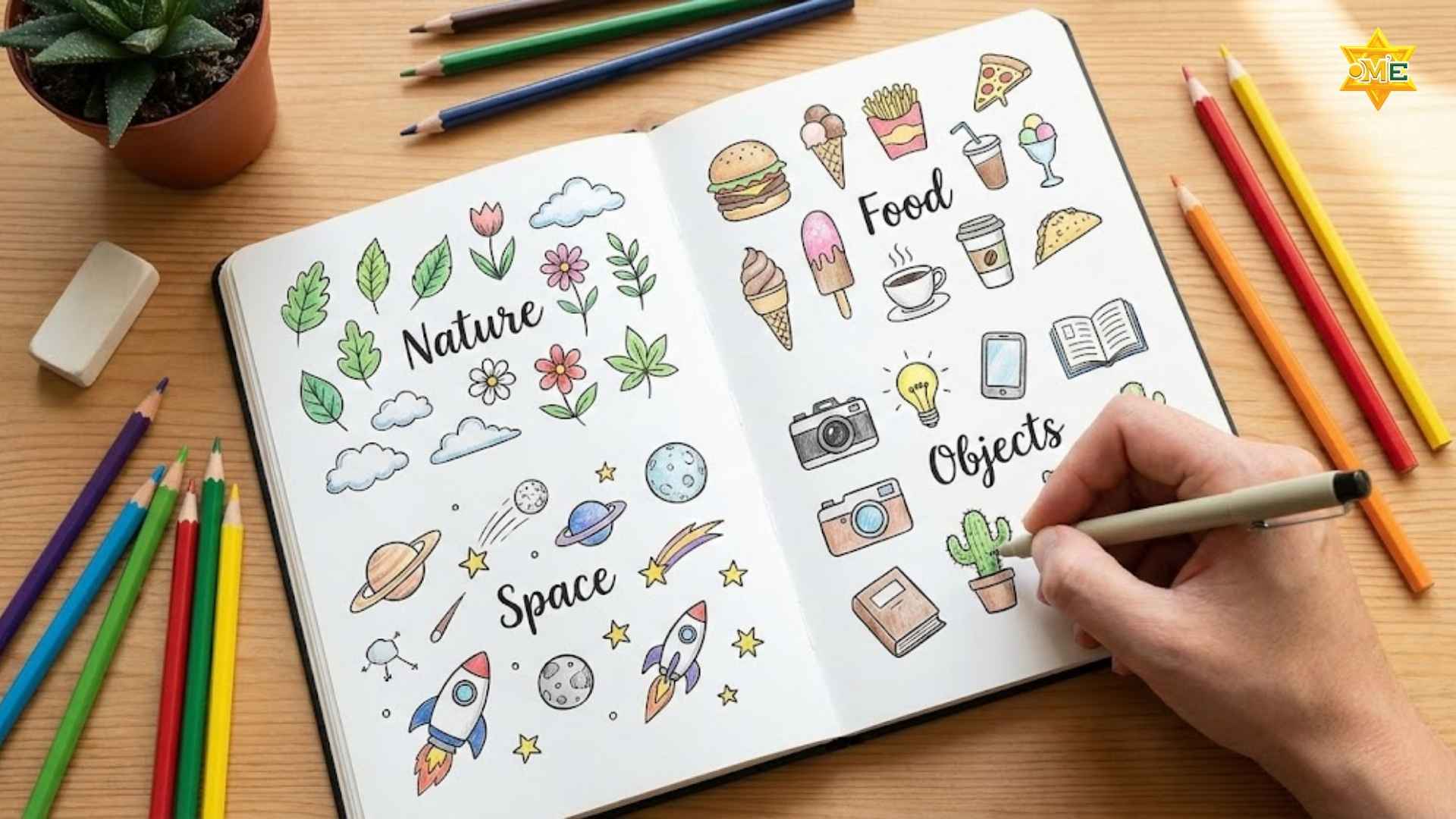 Chủ Đề Vẽ Doodle Đơn Giản