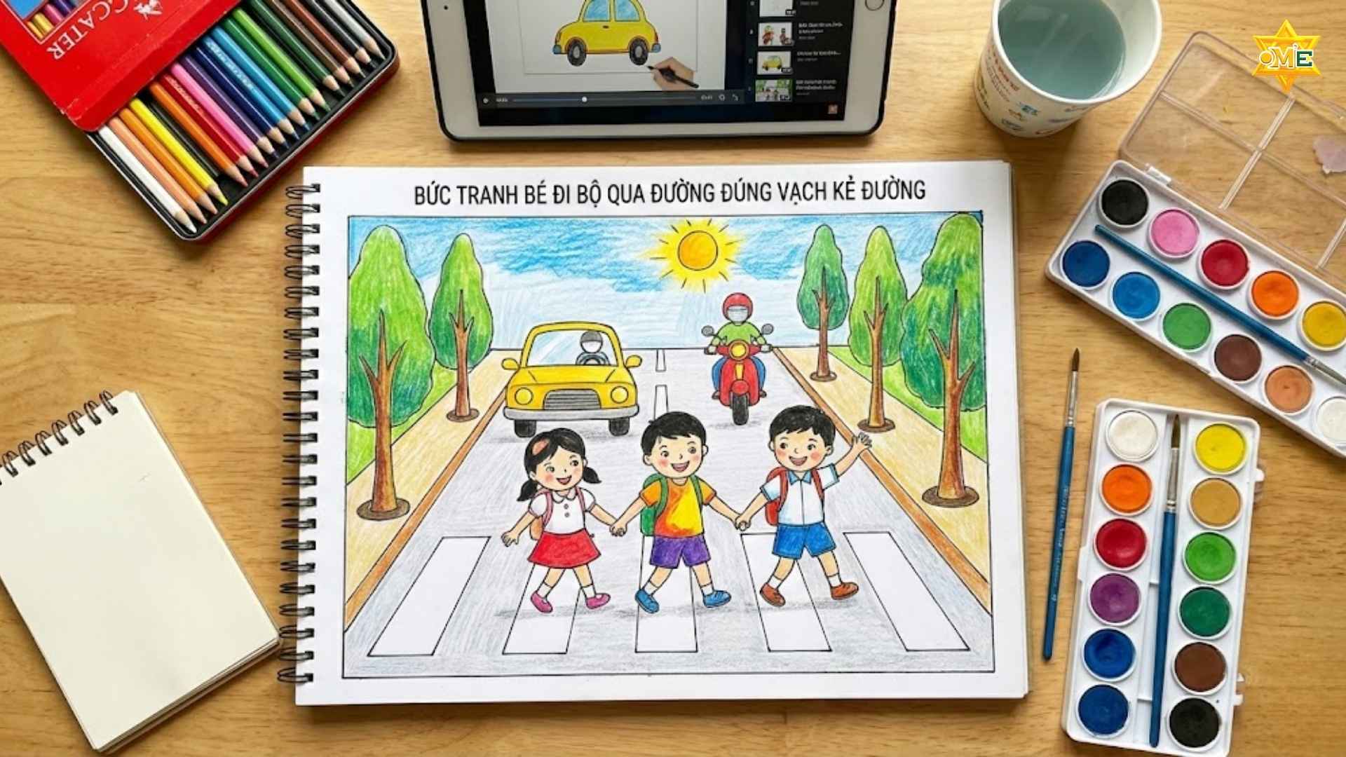 Top những bức tranh về an toàn giao thông