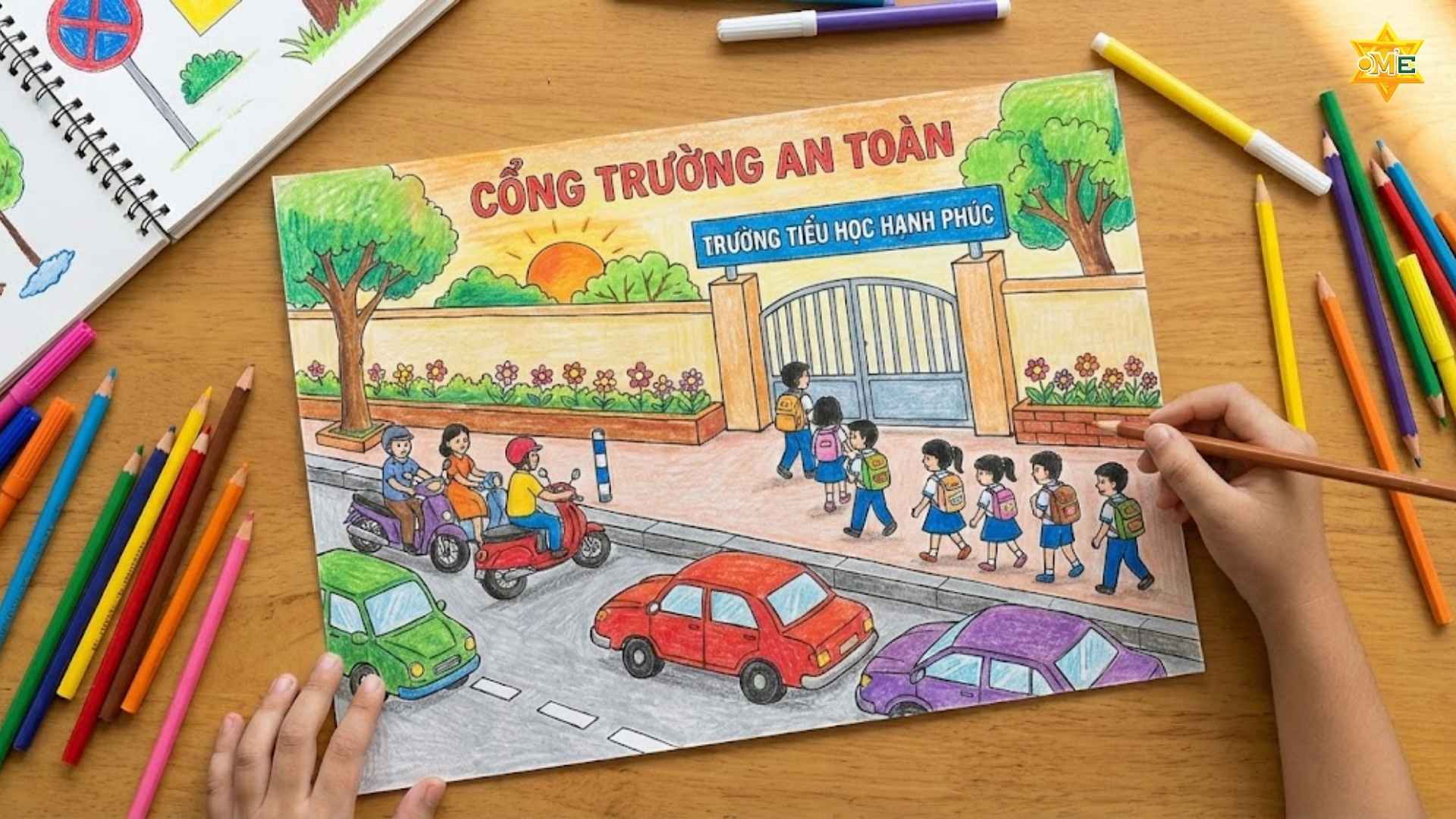 Top những bức tranh về an toàn giao thông