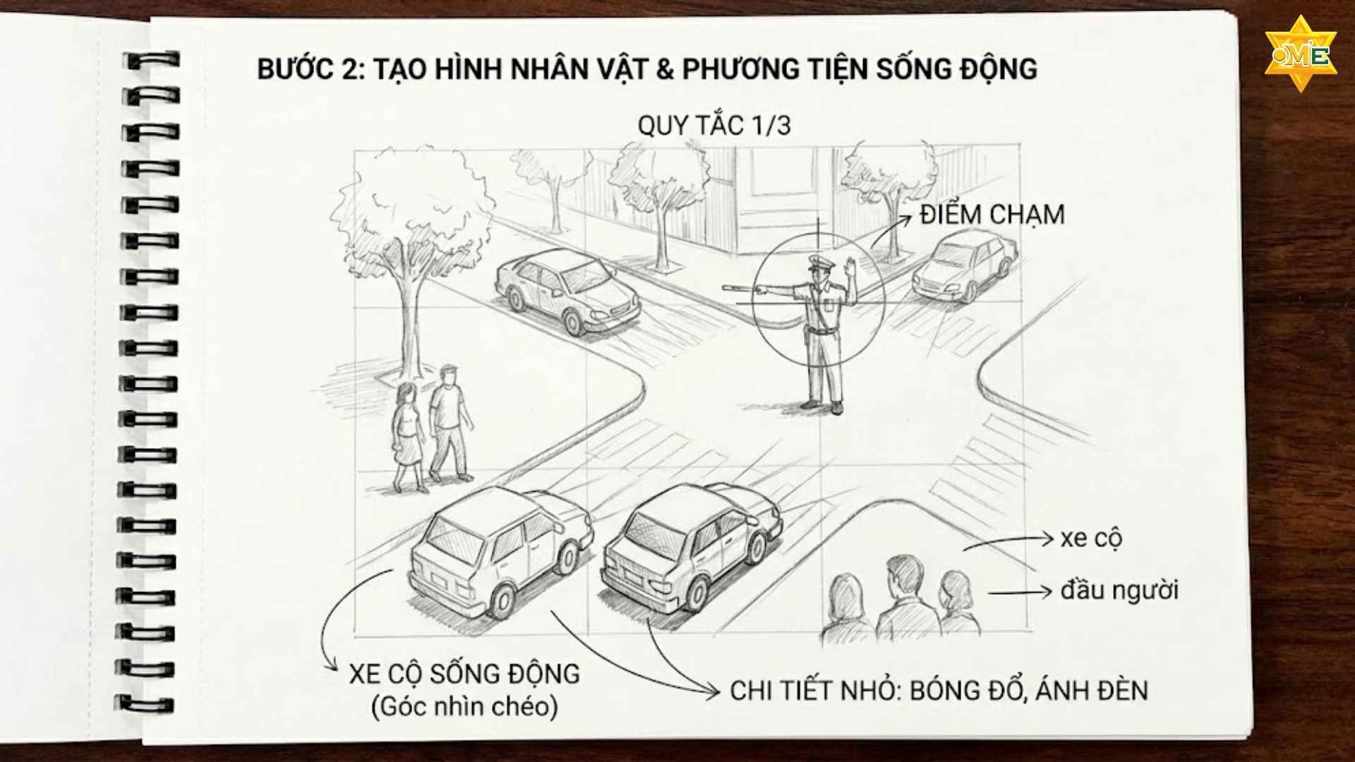 vẽ tranh an toàn giao thông cực đẹp