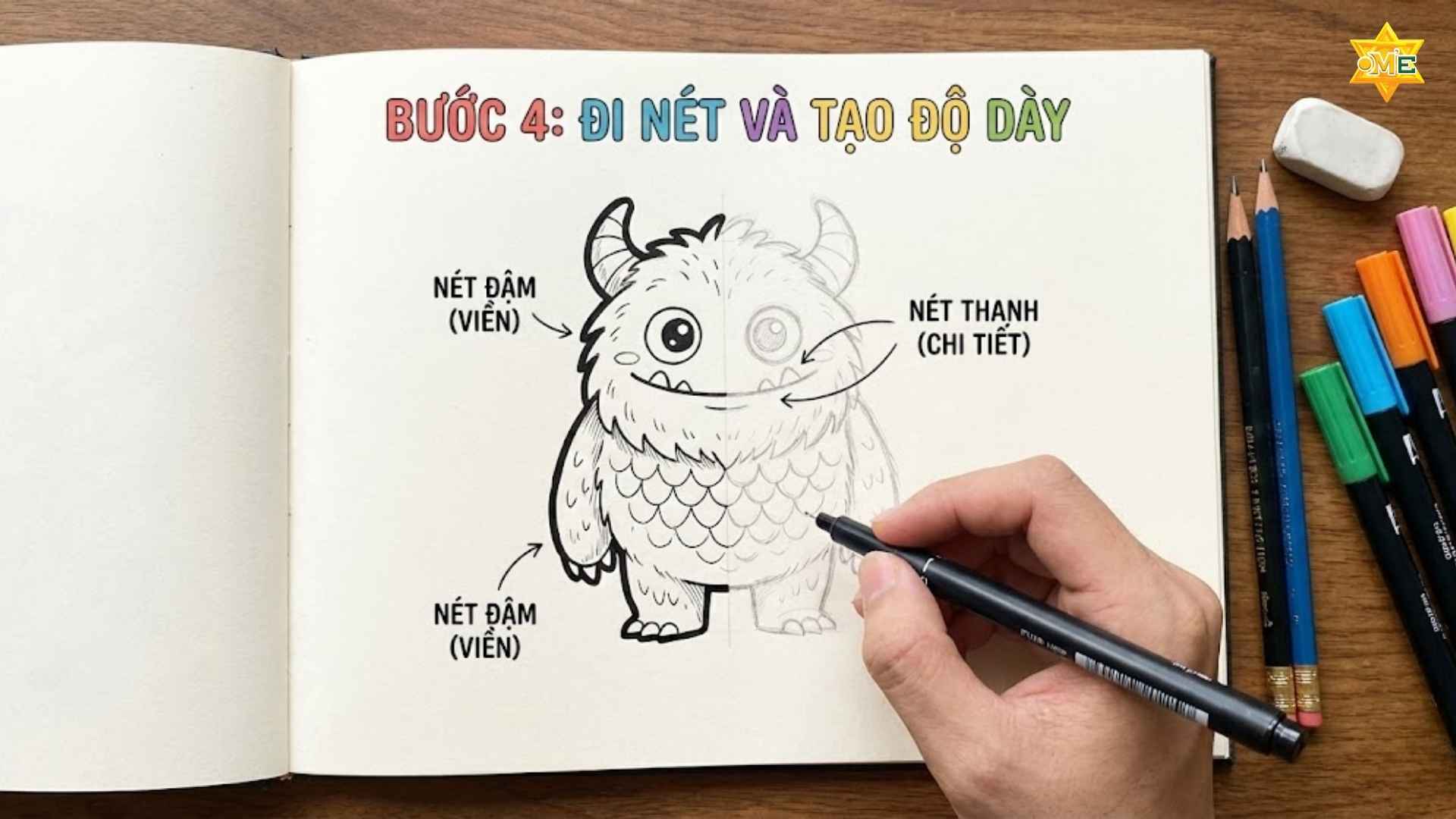 Bí quyết vẽ doodle hoạt hình