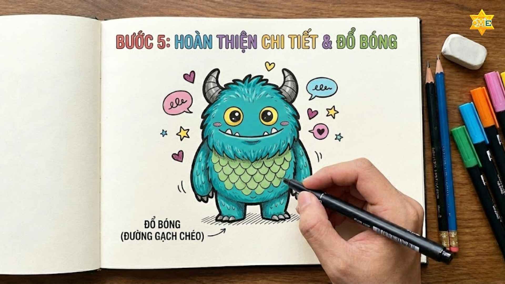 Bí quyết vẽ doodle hoạt hình