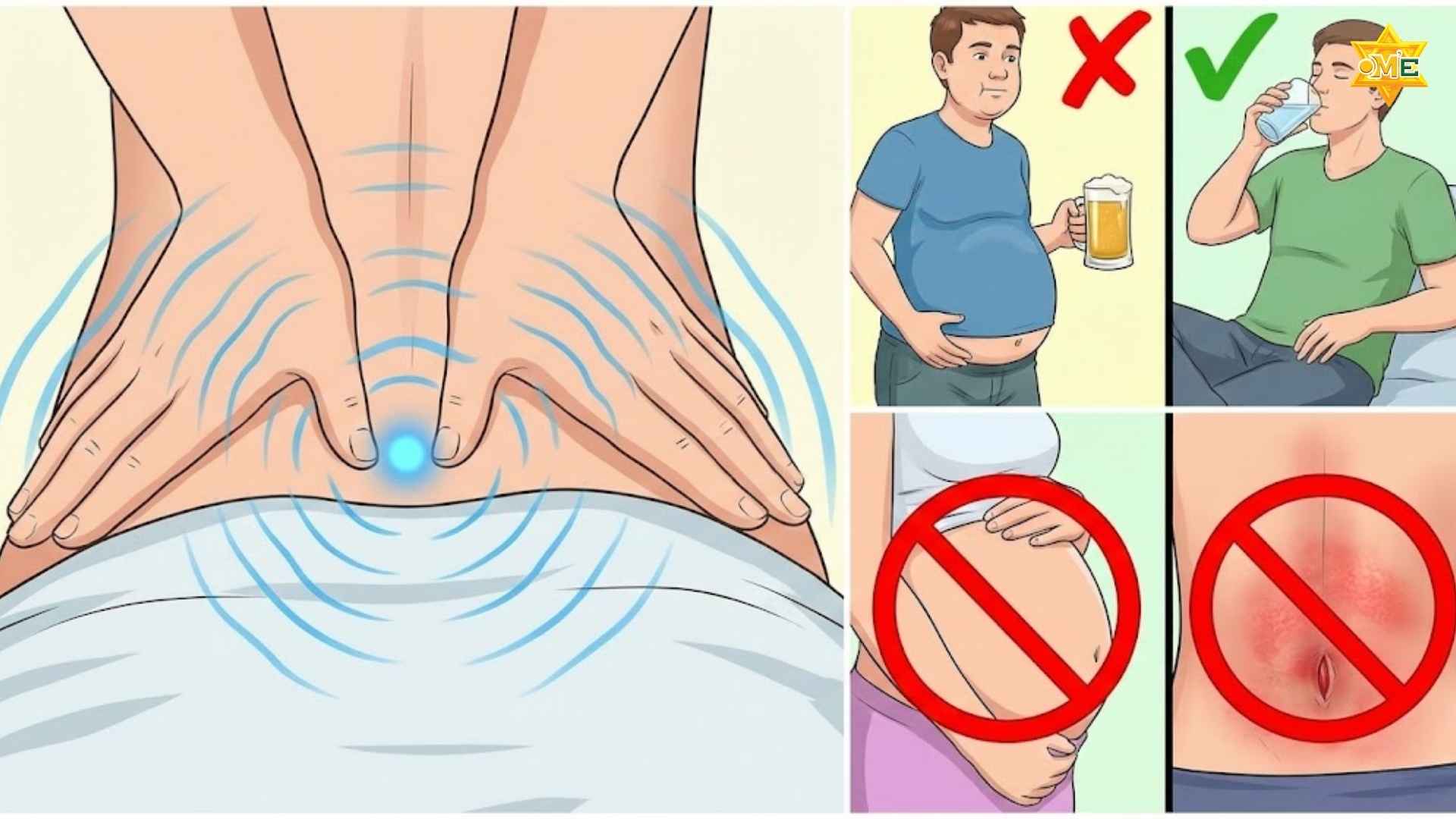 Cách xác định huyệt Bát Liêu chuẩn xác 