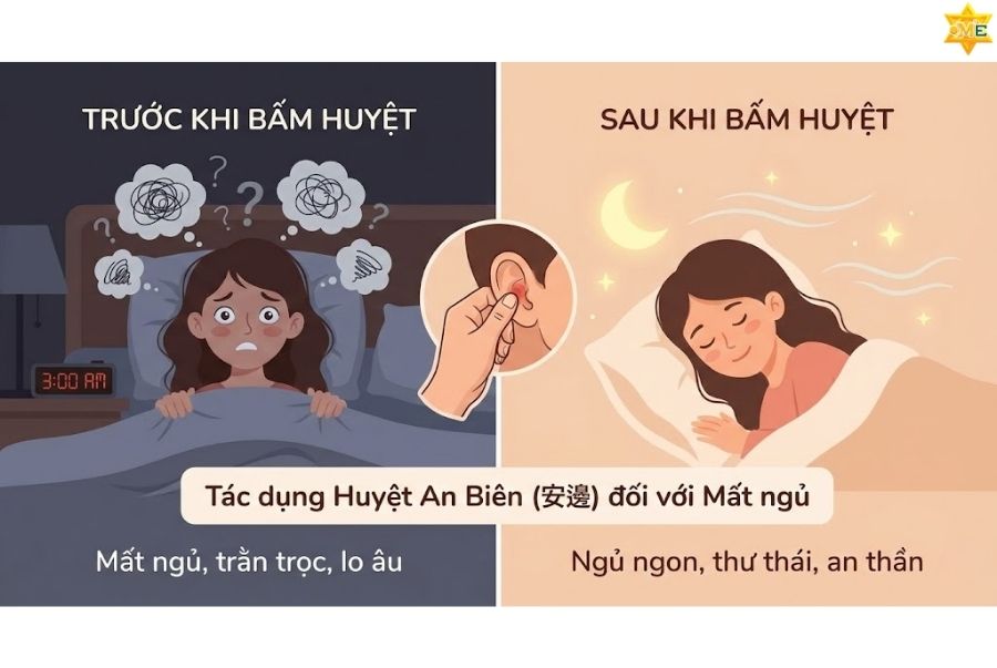 công dụng của huyệt An Biên