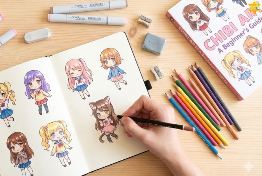 Bí quyết để có những hình vẽ chibi cute và sinh động