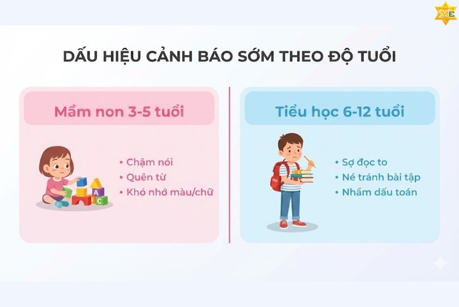 Dấu hiệu cảnh báo sớm cha mẹ cần lưu ý